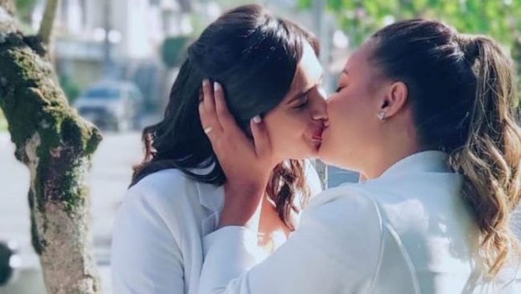 Andressa Alves e Francielle spose. Gli auguri della Roma