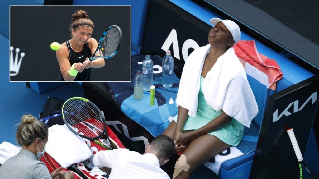 Australian Open / Sara Errani manda al tappeto Venus Williams infortunata
